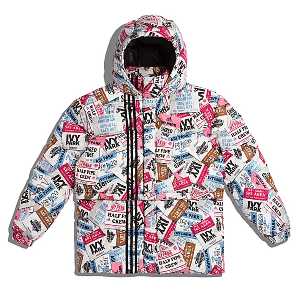 *** Adidas Ivy Park Ski Tag Puffer Jacket (All Gender): Multicolor ***